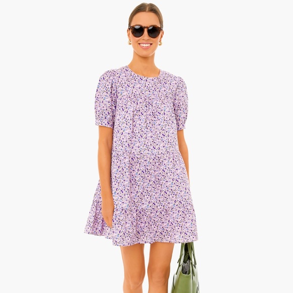 Tuckernuck Dresses & Skirts - Tuckernuck Pomader Place Purple Lilac Floral Quinn Dress